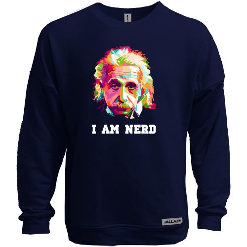 Свитшот без начеса I`m nerd (Альберт Эйнштейн)